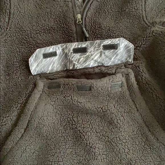 The north face xs Sherpa hoodie jacket half zip - Picture 5 of 8